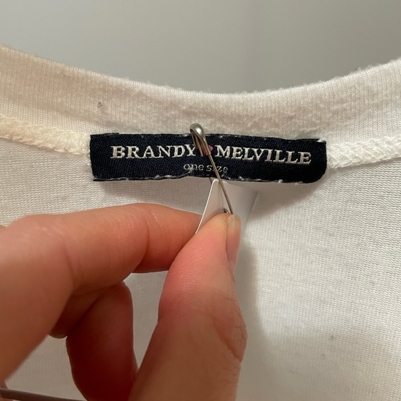 Brandy Melville “Ok, But First Coffee” Tshirt - Picture 4 of 4